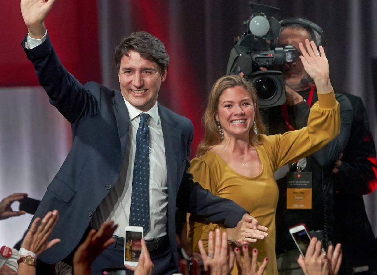 Sophie Grégoire | El primer ministro de Canadá, Justin Trudeau, está en cuarentena y sin síntomas tras contagiarse su esposa, Sophie Grégoire, en un viaje a Londres. 