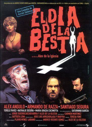 28. 'El día de la bestia' (1995). Es una de las cintas míticas de Álex de la Iglesia. Divertida y algo macabra.
