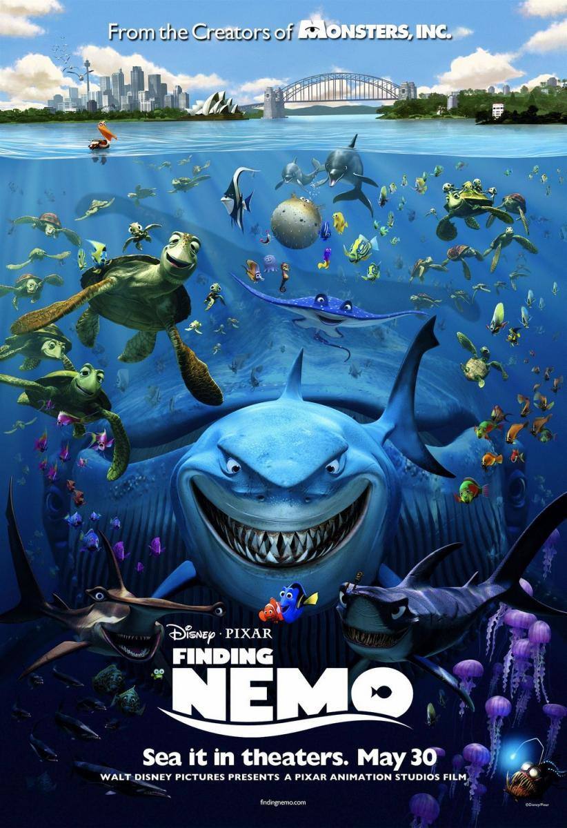 29. 'Buscando a Nemo' (2003). Para tiempos de cuarentena en familia, este filme es una pequeña obra maestra que también emociona. Narra las aventuras marinas de un pez payaso en busca de su hijo perdido.