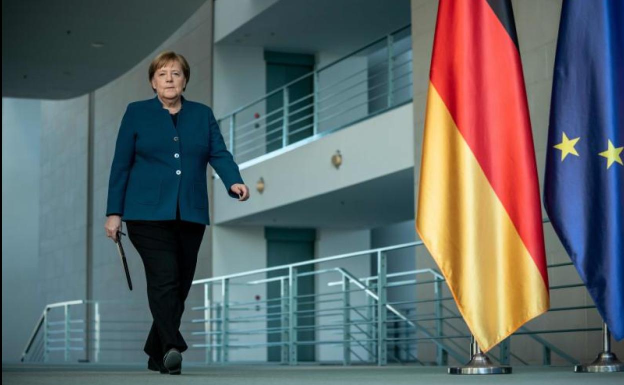 Angela Merkel, canciller alemana.