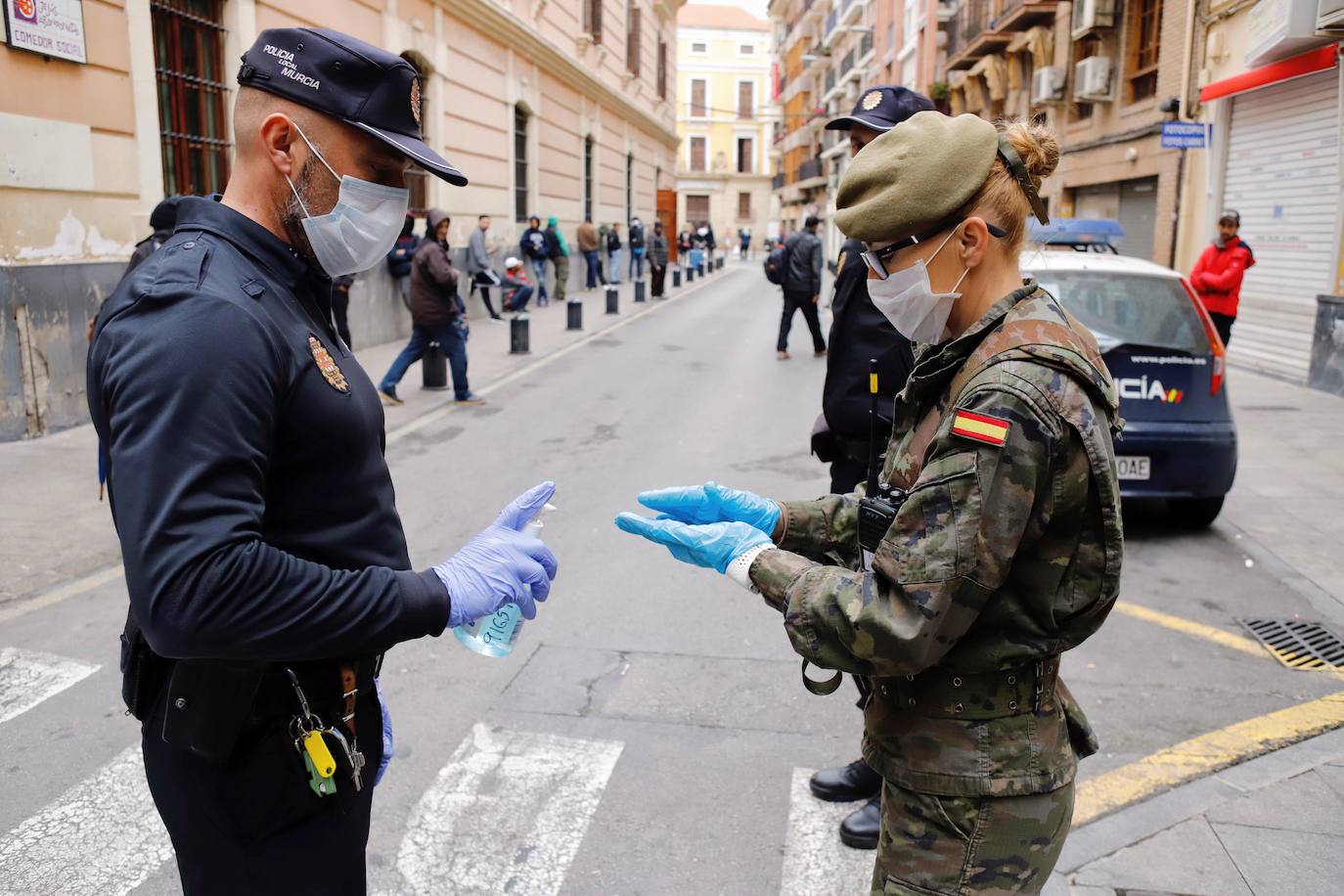 Las Fuerzas Armadas españolas, contra el coronavirus