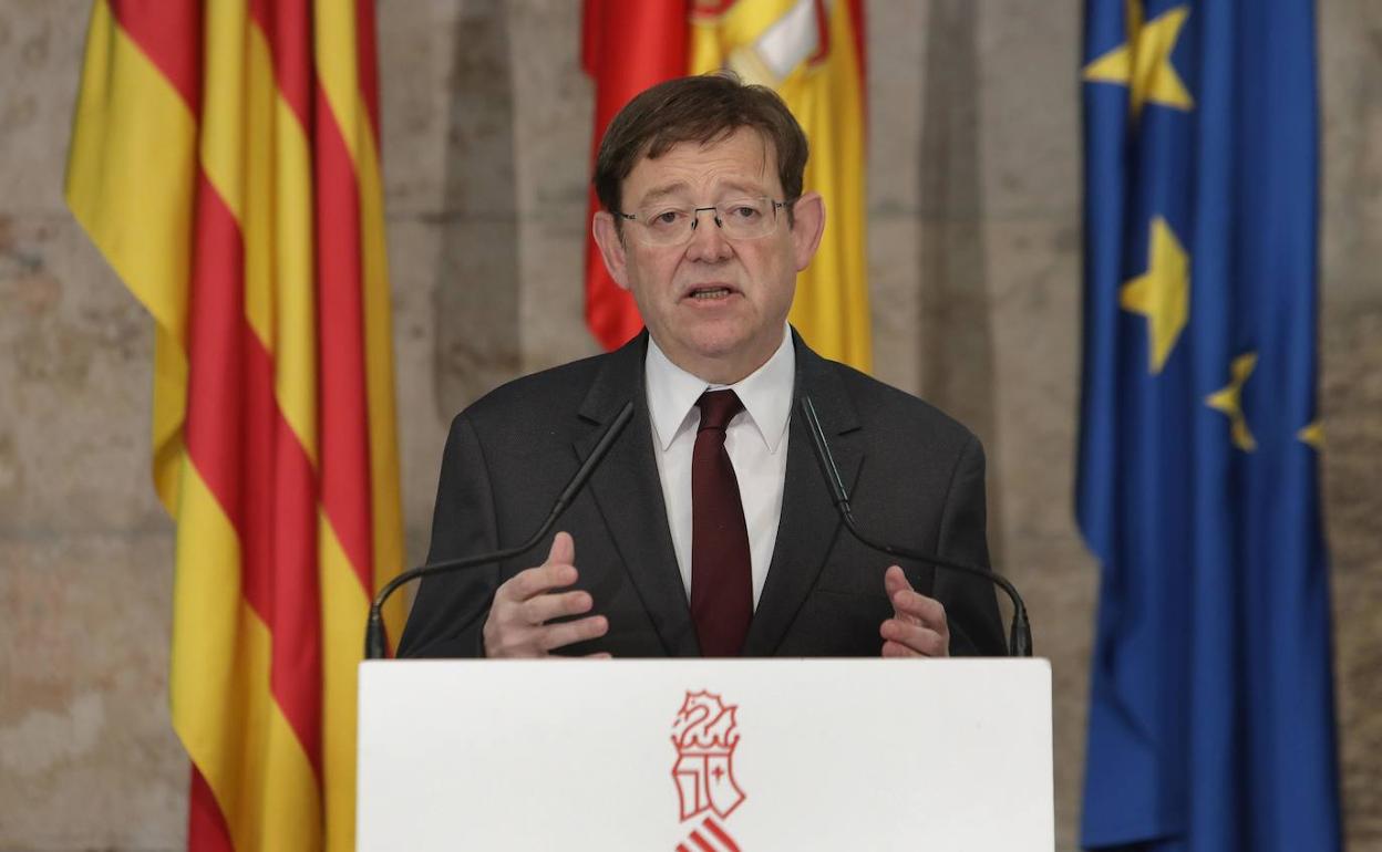 El presidente de la Generalitat, Ximo Puig. 