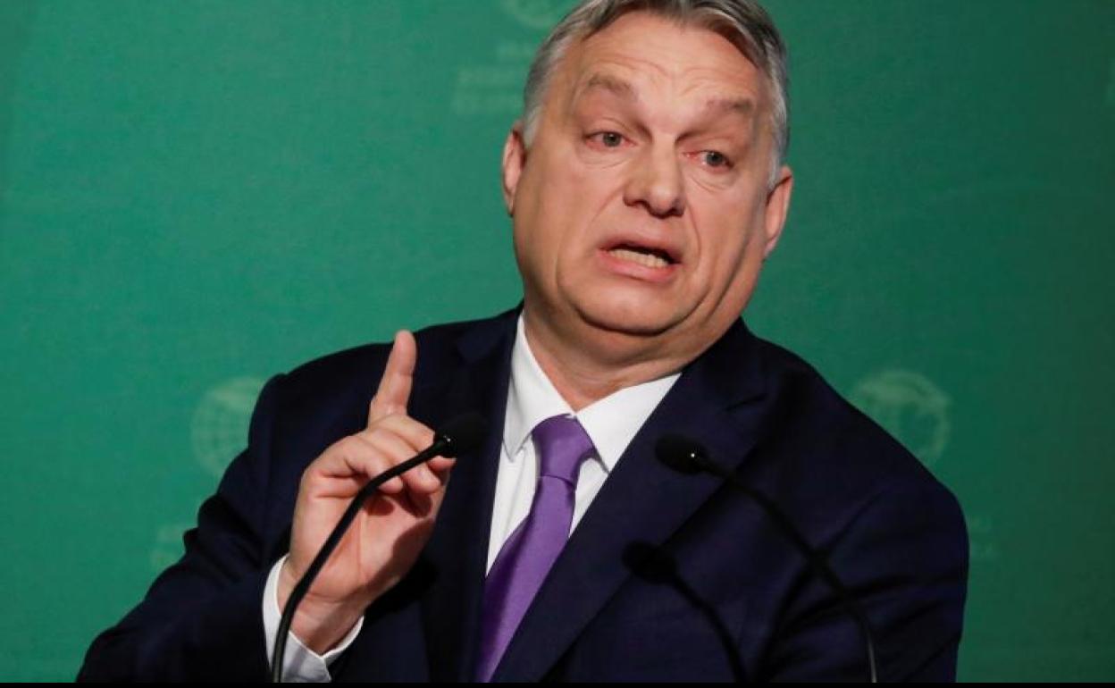 Viktor Orban, primer ministro de Hungría. 