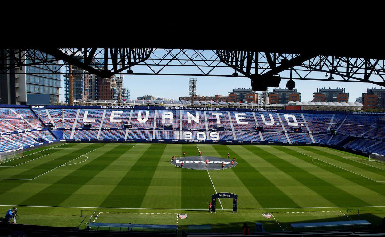 El estadio Ciutat de València