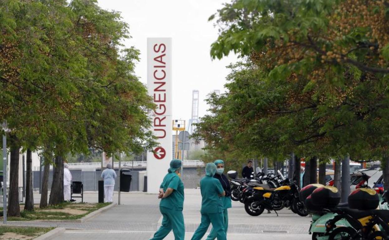 El número de hospitalizados en la Comunitat se rebaja hasta el de los días previos al pico de los contagios