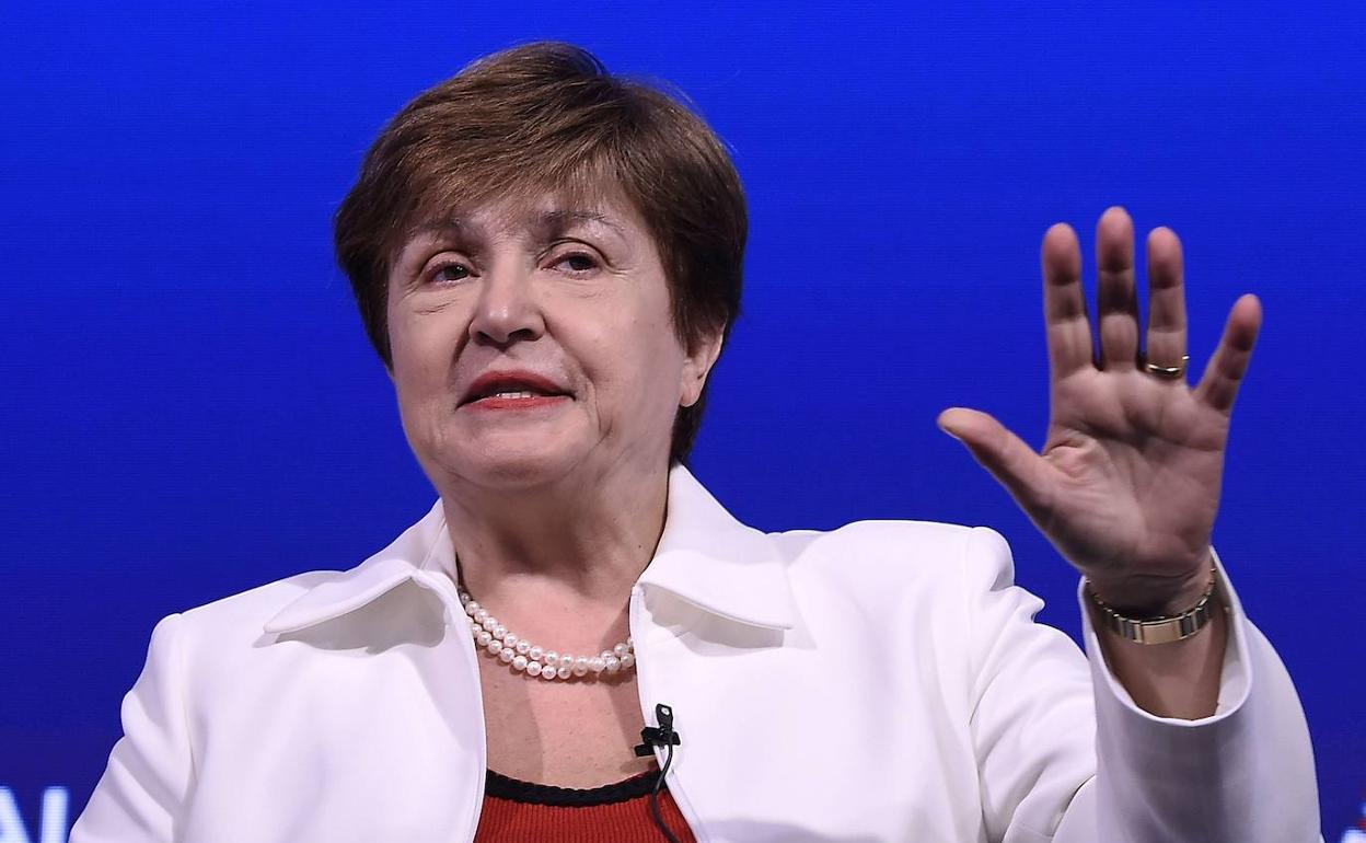 La directora gerente del FMI, Kristalina Georgieva.