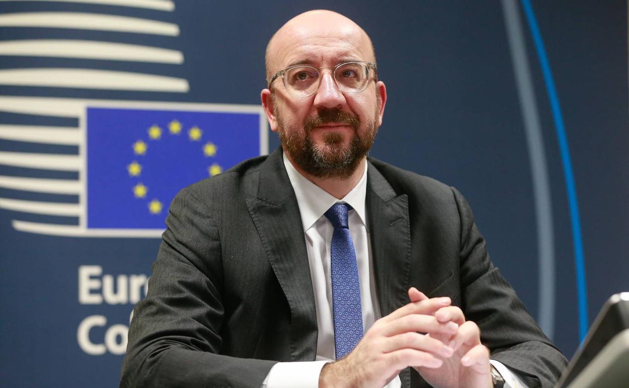 Charles Michel, presidente del Consejo Europeo. 