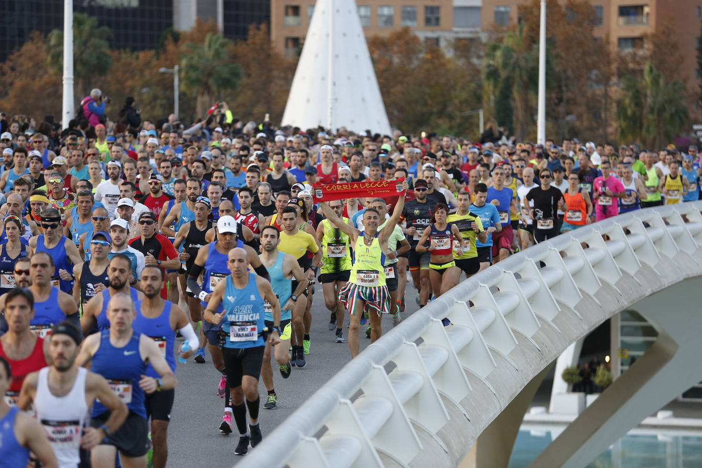 Valencia es capital de maratones, en los que se inscriben miles de runners.