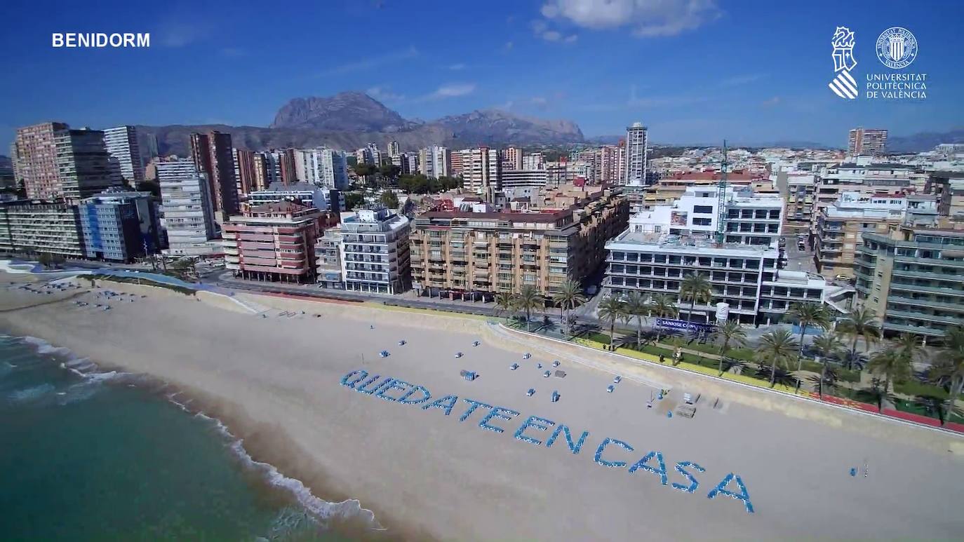 Una acción conjunta entre la Agencia Valenciana de Seguridad y Respuesta a las Emergencias y la Universitat Politècnica de Valencia muestra zonas de afluencia de turistas, pascueros y montañeros completamente vacías