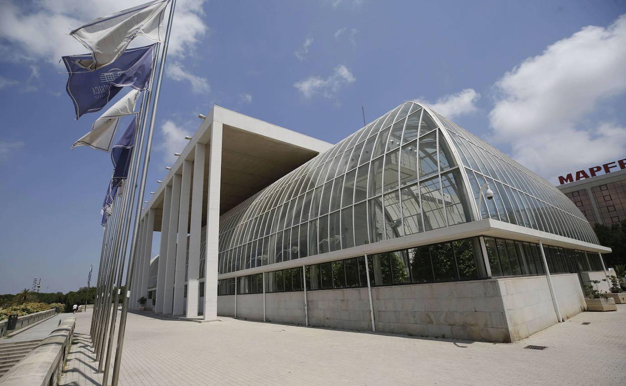 Fachada principal del Palau de la Música. 