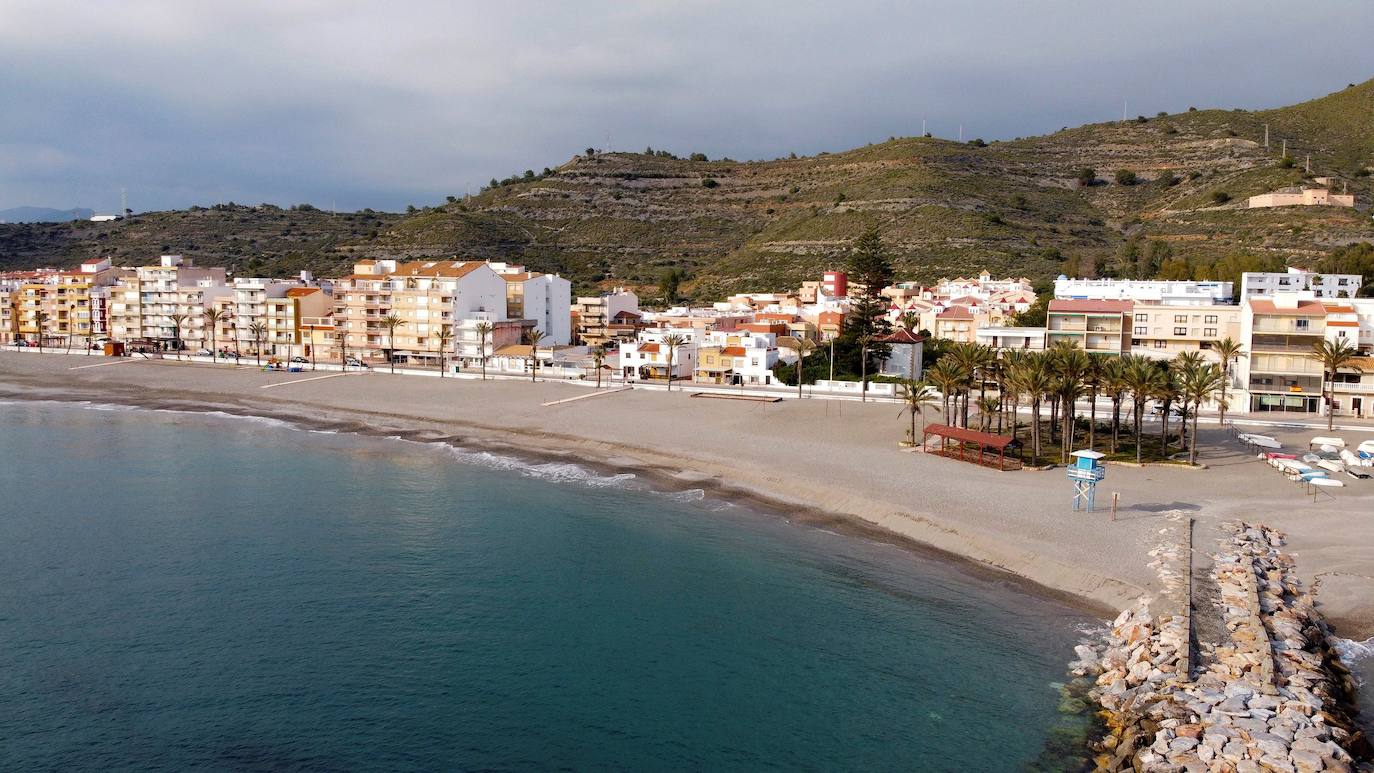 Vista de la playa de Motril (Granada).