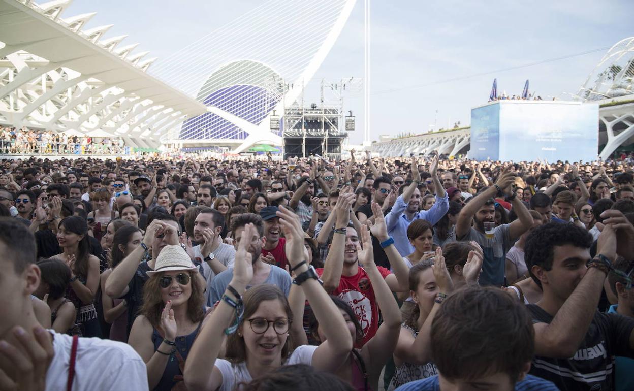 El Festival de les Arts reúne a más de 20.000 personas en la Ciudad de las Artes y las Ciencias. 