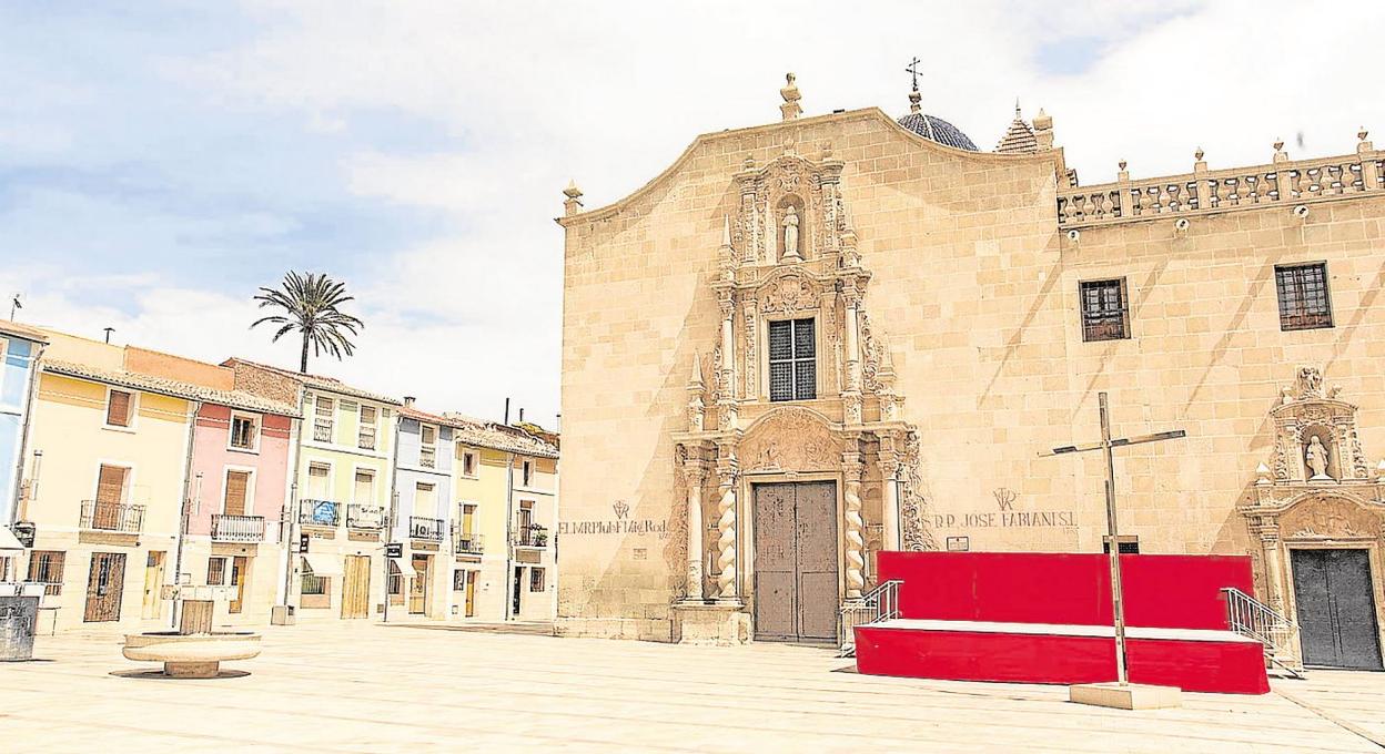 Imagen de archivo de la fachada del monasterio preparado para acoger peregrinos. LP