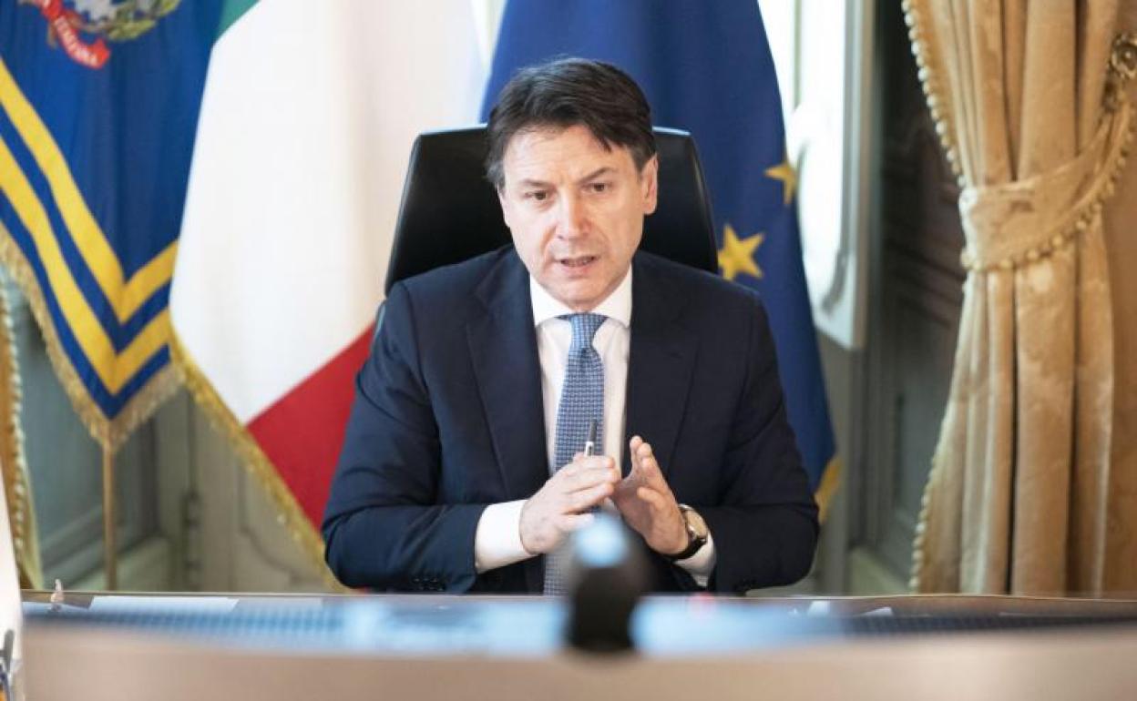 Giuseppe Conte, primer ministro italiano.