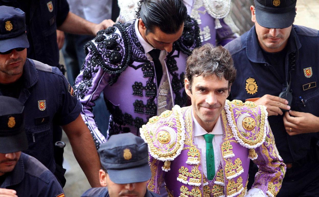 José Tomás, en Valencia, en julio de 2011