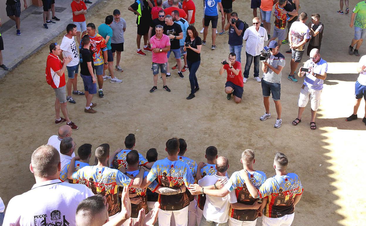 Uno de los actos taurinos del año pasado. 