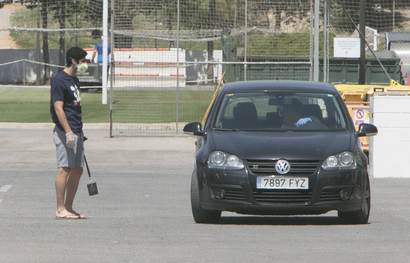 El Valencia CF se somete a las pruebas de Covid-19