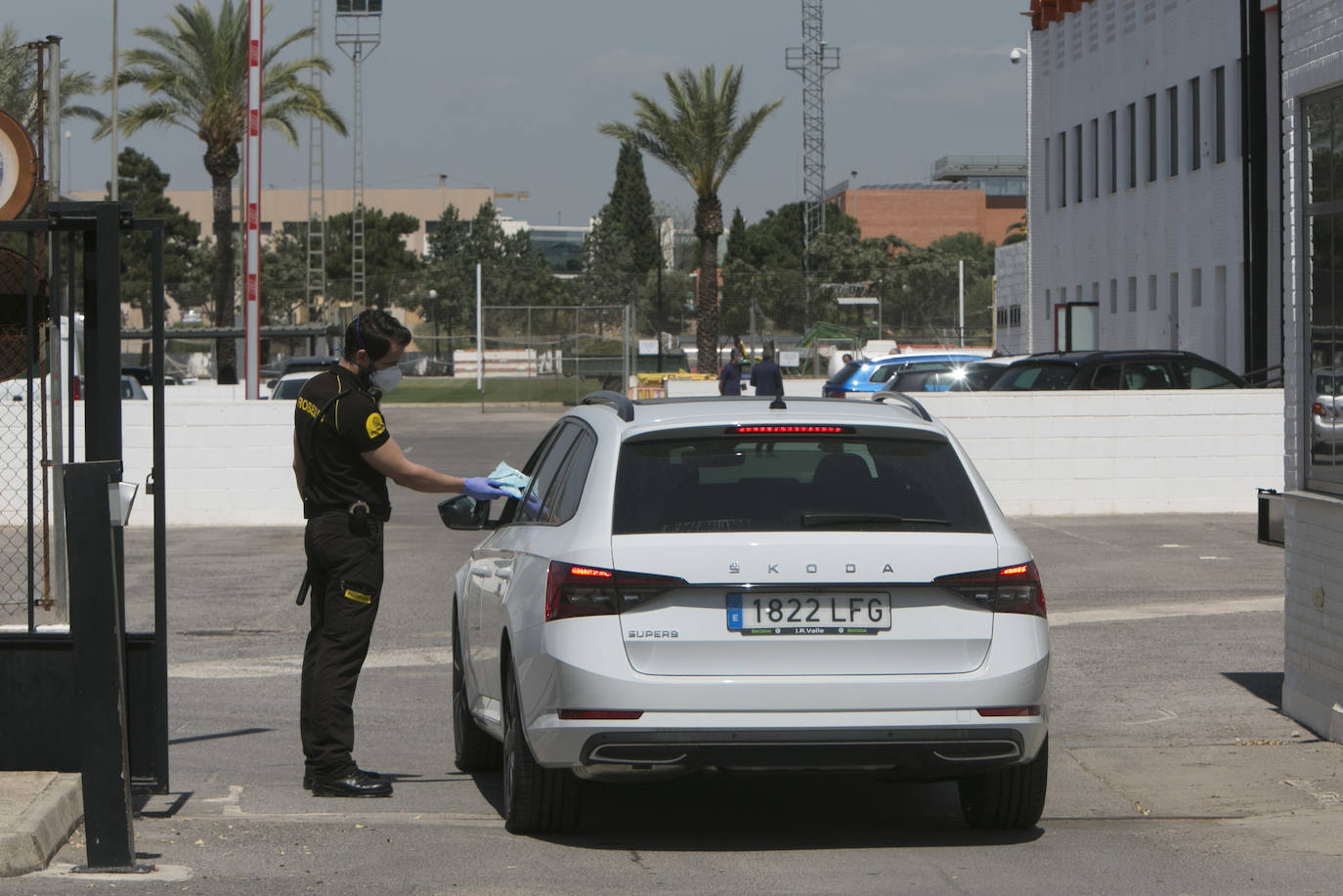 El Valencia CF se somete a las pruebas de Covid-19