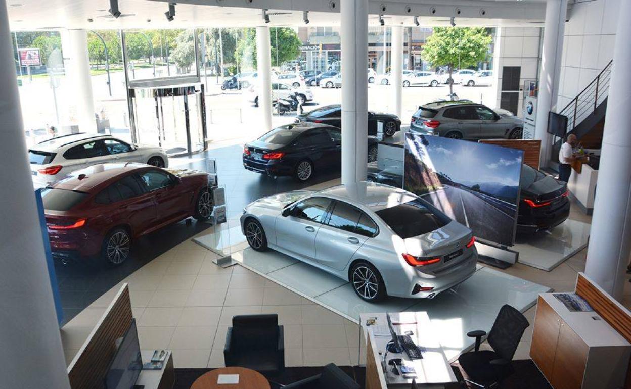 Los concesionarios cuentan con grandes superfícies, pero no con aglomeraciones de clientes. 