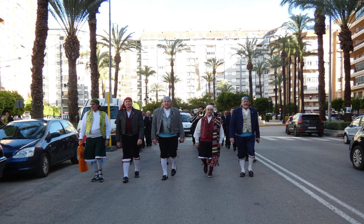 Miembros de la Junta Local Fallera de Alzira. 