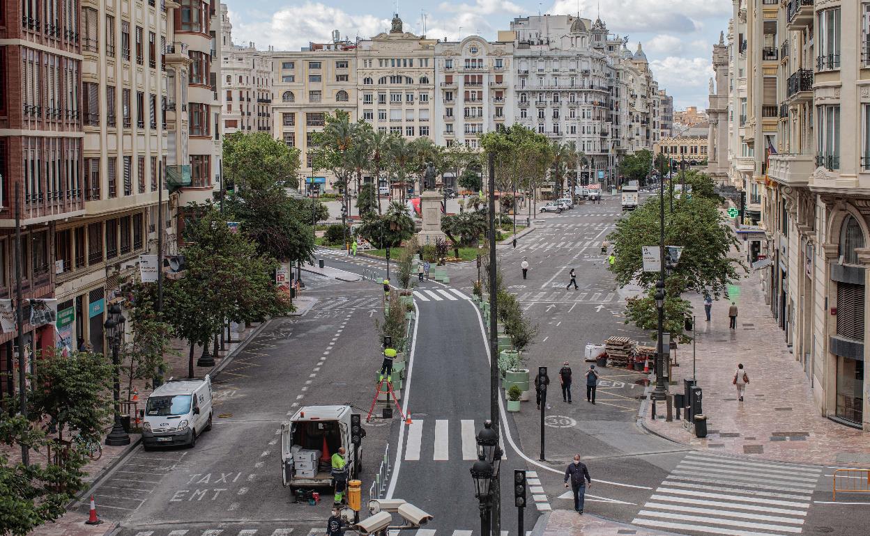 El diseño de la plaza del Ayuntamiento de Valencia se adjudicó al estudio de la directora de Vivienda