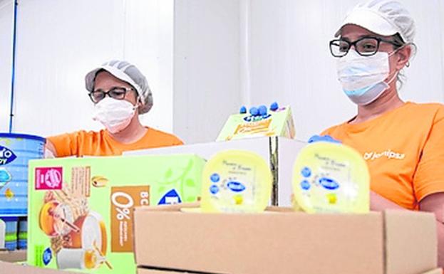 Jomipsa y sus kits de emergencia, junto a la ayuda humanitaria