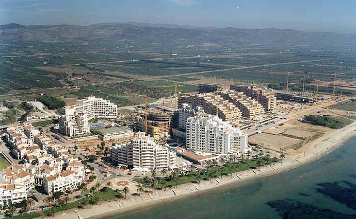 Playa de les Amplaries, en Oropesa del Mar.