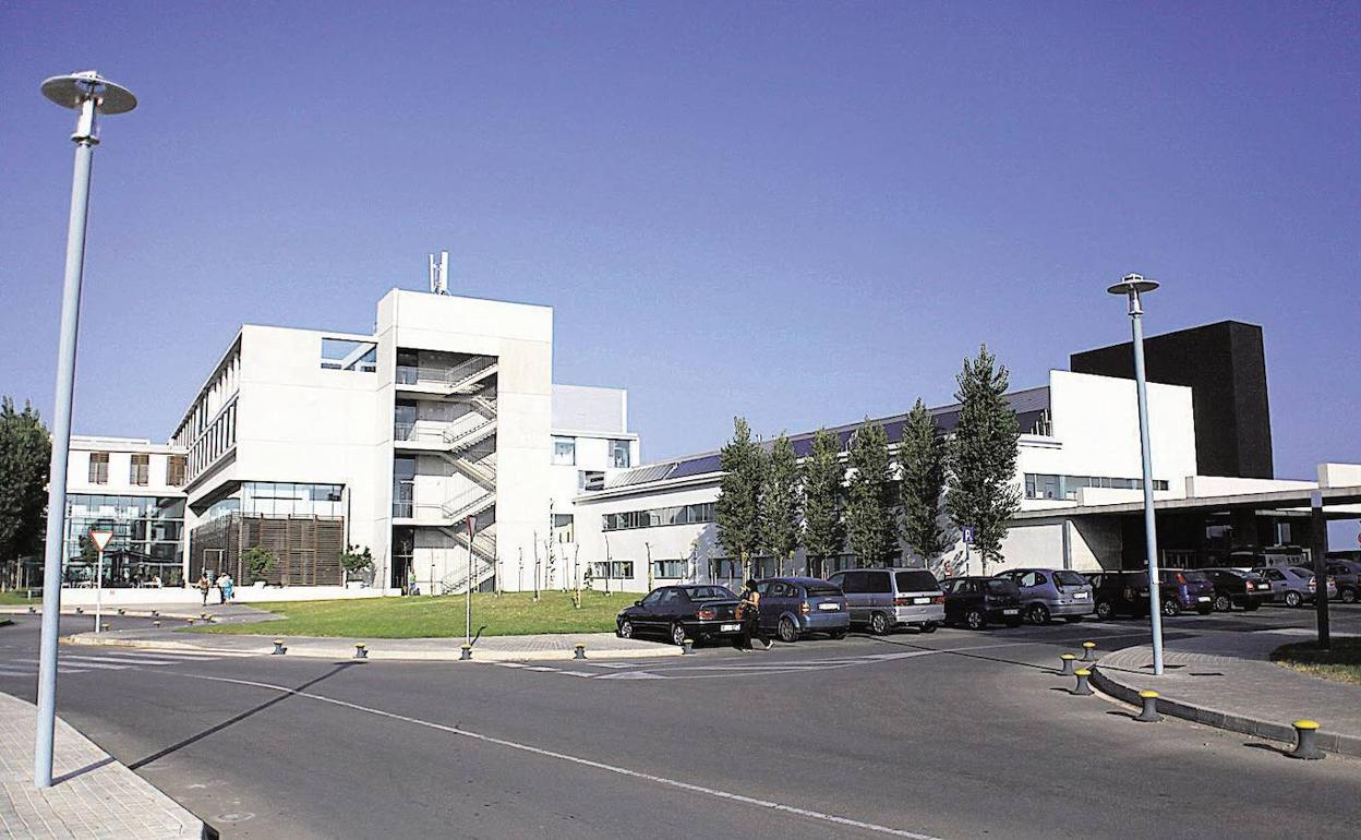 El edificio del Hospital de Dénia.