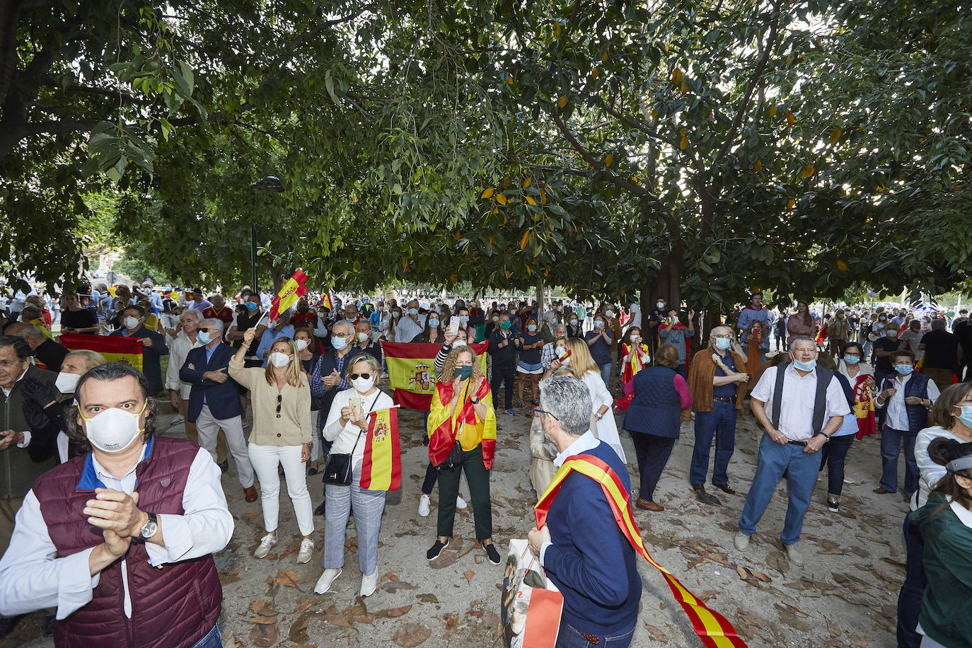 Fotos: Nuevas protestas contra el Gobierno en el paseo de la Alameda