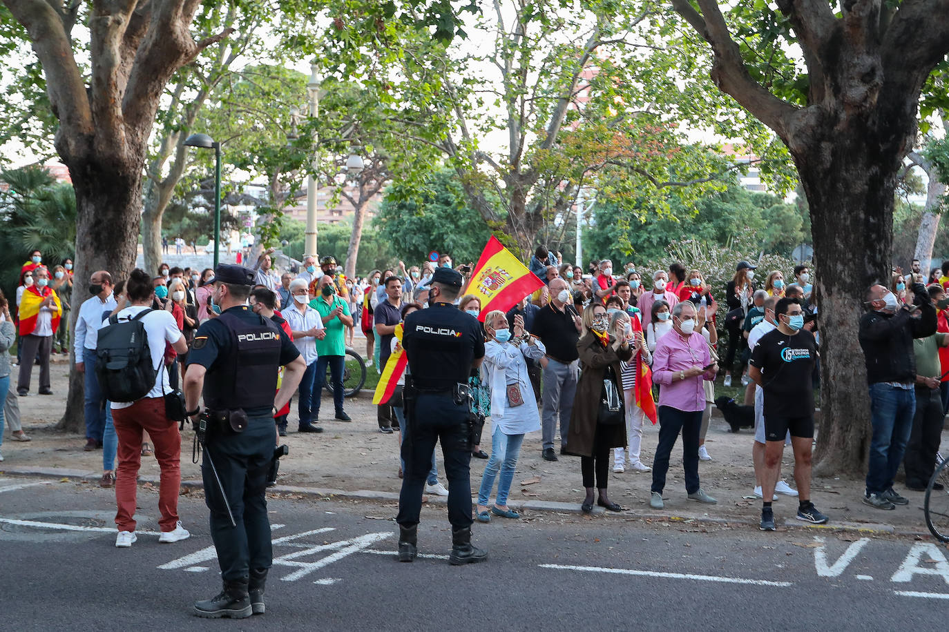 Fotos: Nuevas protestas en Valencia por la gestión del Gobierno