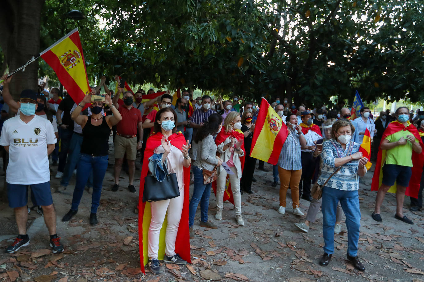 Fotos: Nuevas protestas en Valencia por la gestión del Gobierno