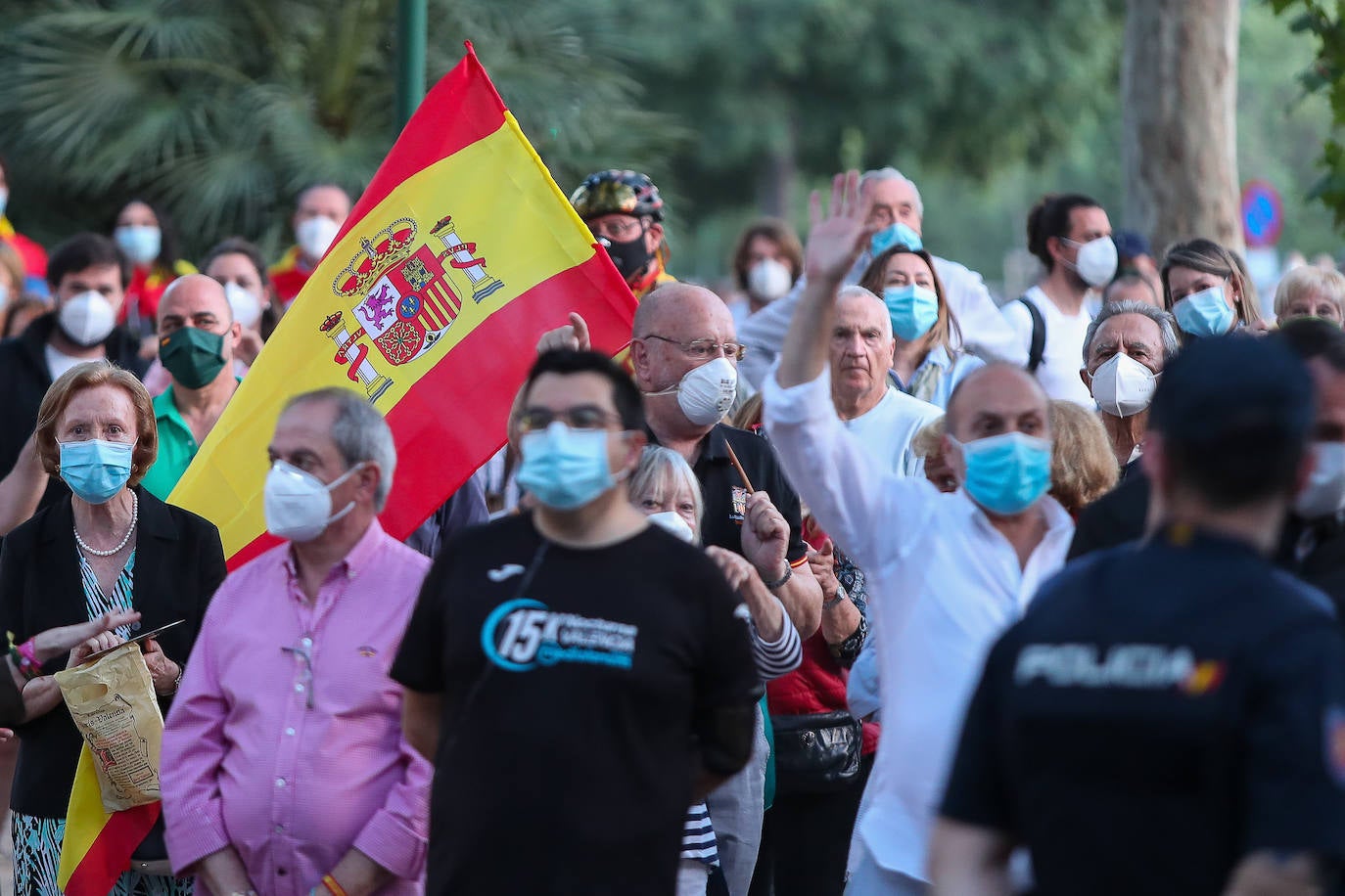 Fotos: Nuevas protestas en Valencia por la gestión del Gobierno