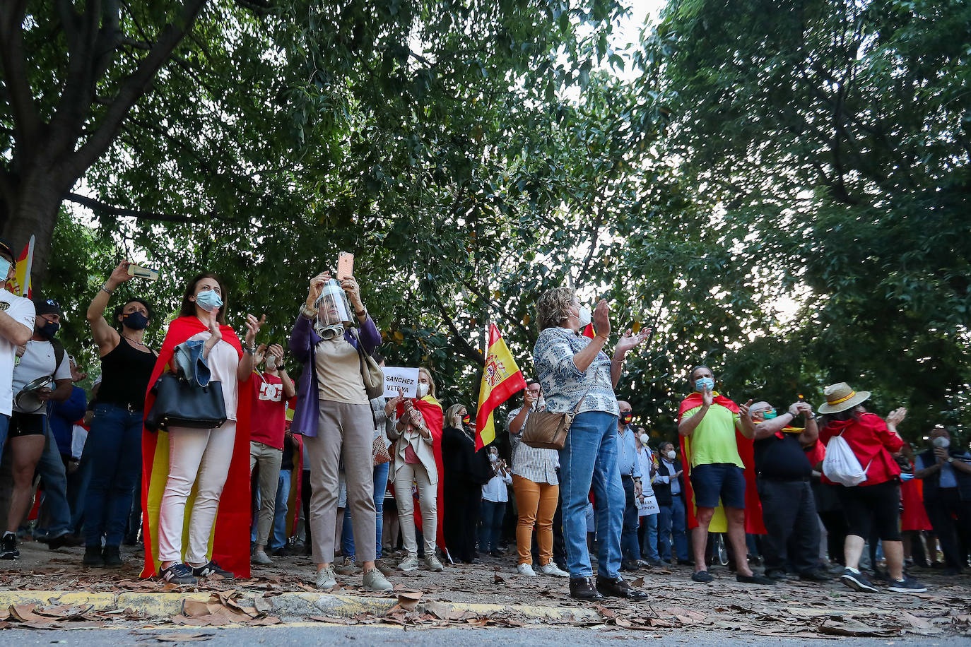 Fotos: Nuevas protestas en Valencia por la gestión del Gobierno