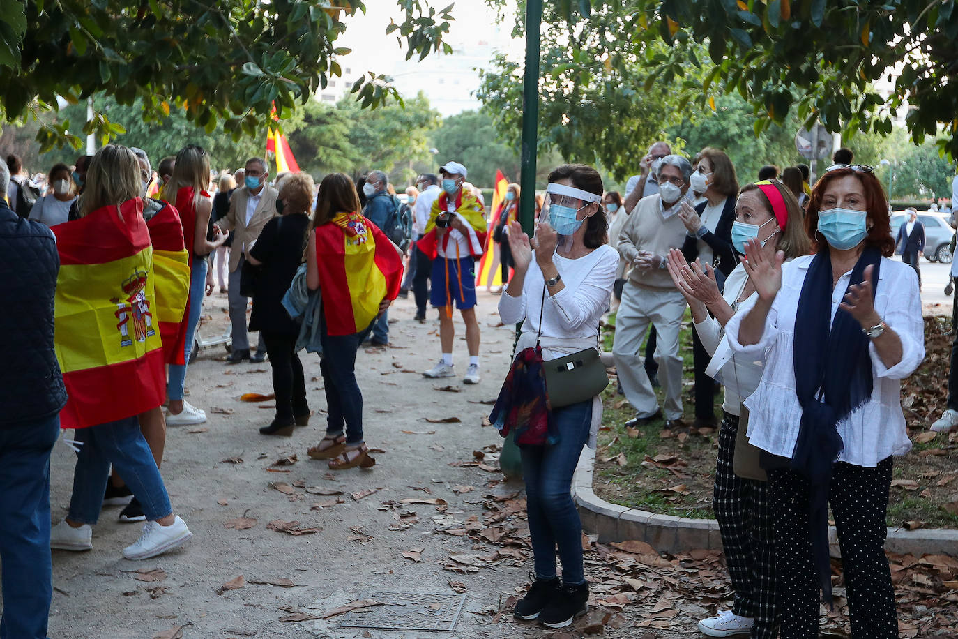 Fotos: Nuevas protestas en Valencia por la gestión del Gobierno