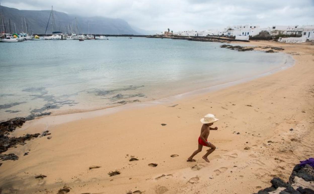 La Isla de la Graciosa, ya estaba en fase 2 mientras el resto estaba en la Fase 0 o 1.