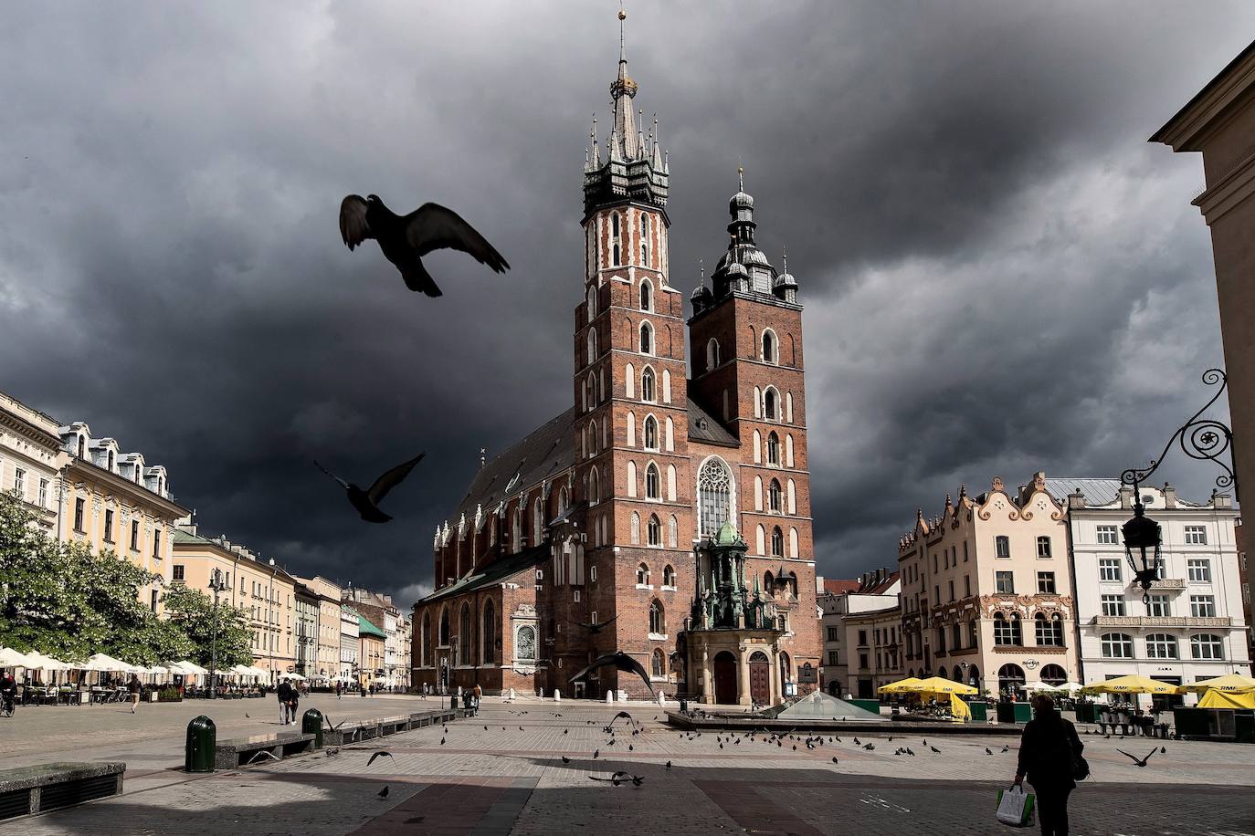 Cracovia (Polonia). Su centro medieval, su barrio judío, su ciudad antigua, bien merecen una visita. 