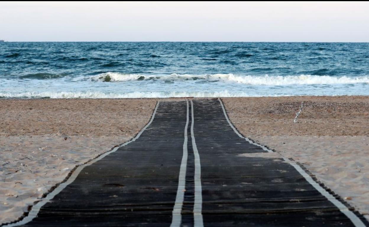 Playa de El Saler.