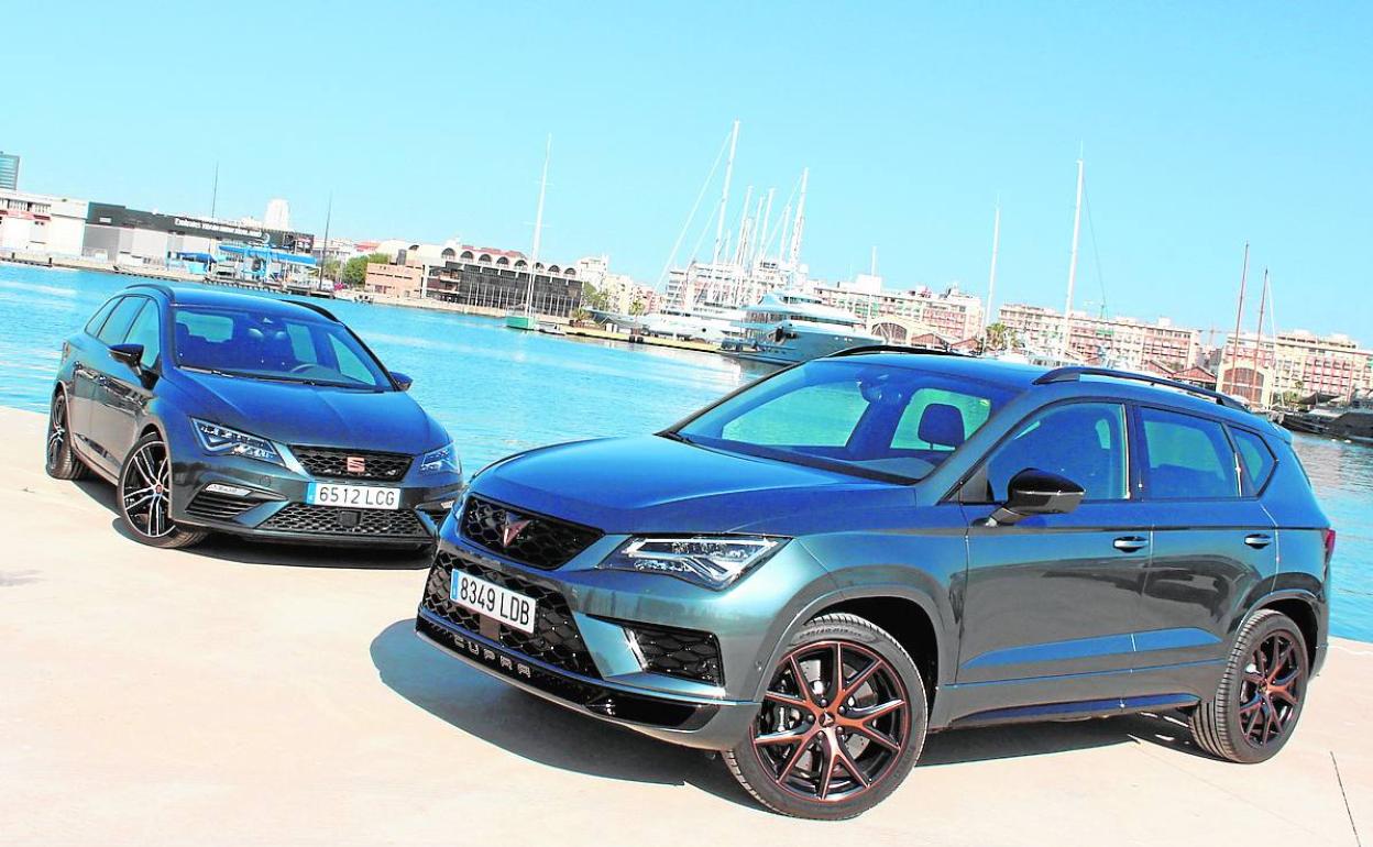 Excelente imagen y muy buenas prestaciones en el Cupra Ateca. 