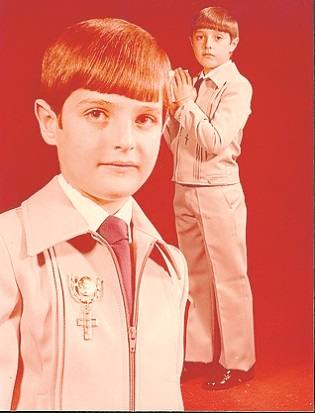 «A mi hermano le lloraban los ojos por el flash, así que me pusieron a mí en primer plano».