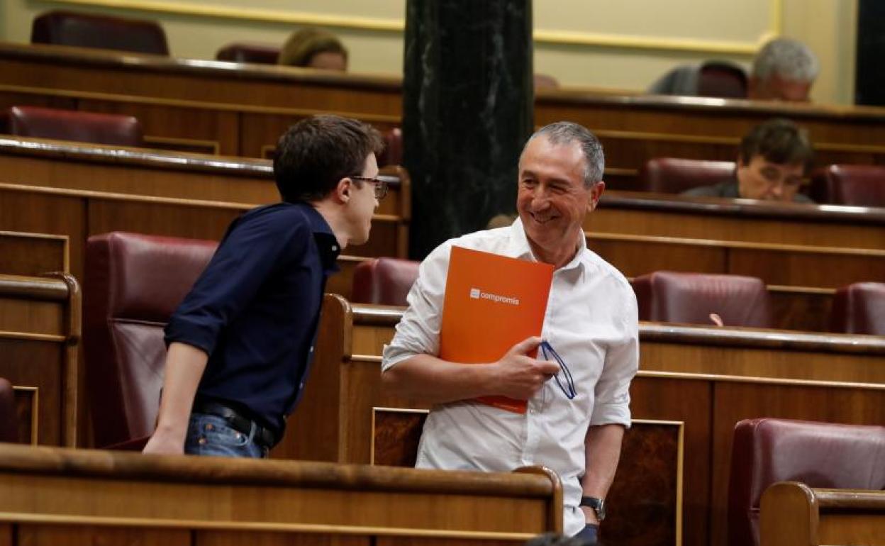 Baldoví reprocha a sus socios del Botánico que le dejan «solo» en Madrid para exigir la financiación