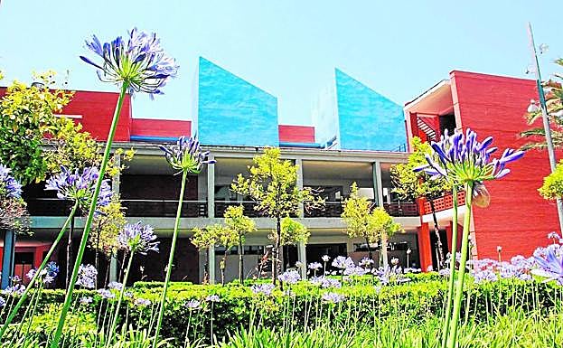 Uno de los edificios del Campus de Gandia de UPV. 