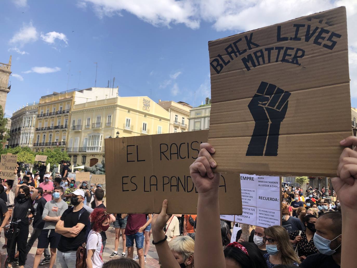 Fotos: Manifestación en Valencia contra el racismo