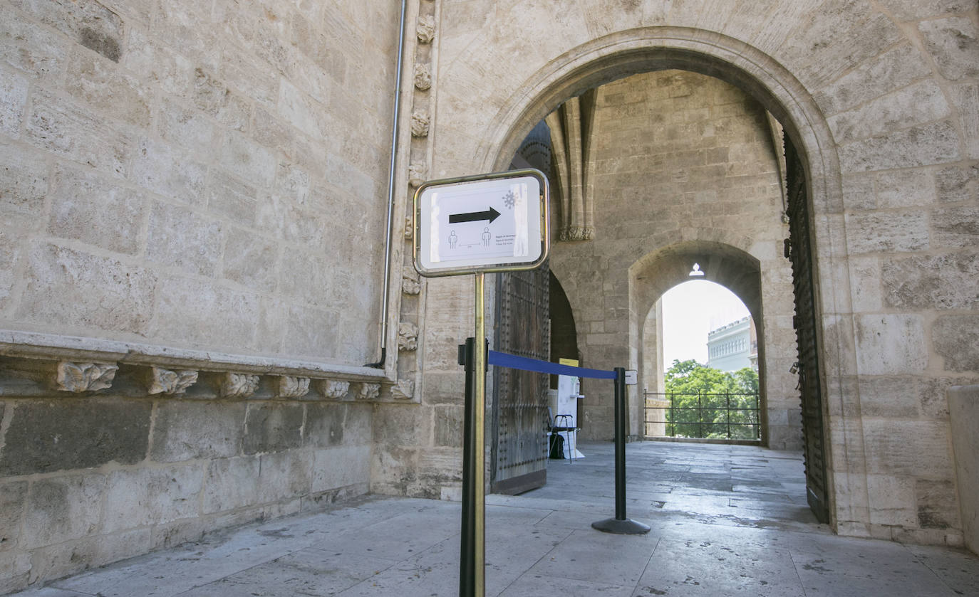 La Lonja, las torres de Serranos y Quart empiezan con refuerzo de medidas y la Ciudad de las Ciencias recibe 28.809 visitantes en ocho días