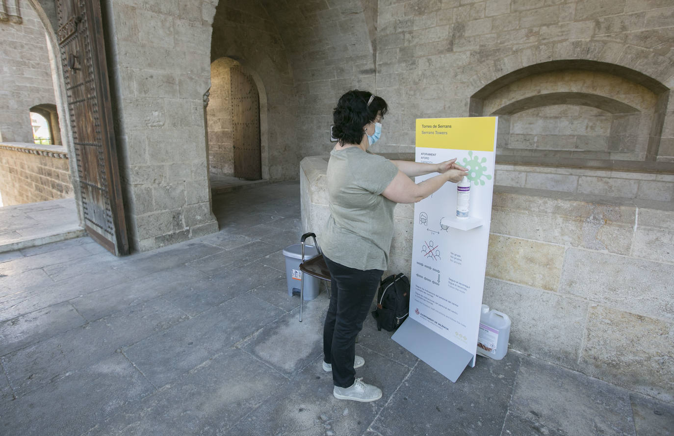 La Lonja, las torres de Serranos y Quart empiezan con refuerzo de medidas y la Ciudad de las Ciencias recibe 28.809 visitantes en ocho días