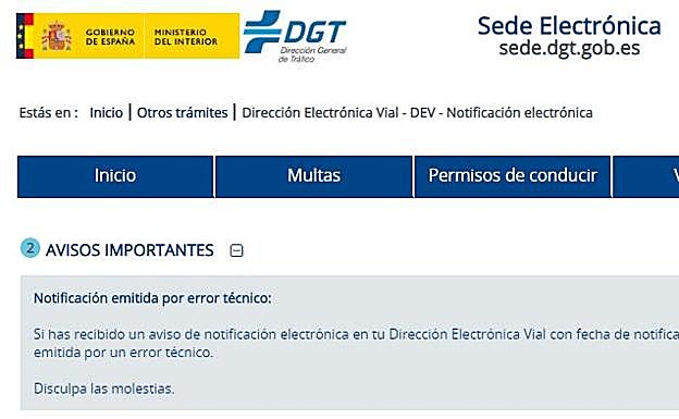 Un mensaje de la DGT sobresalta a los conductores