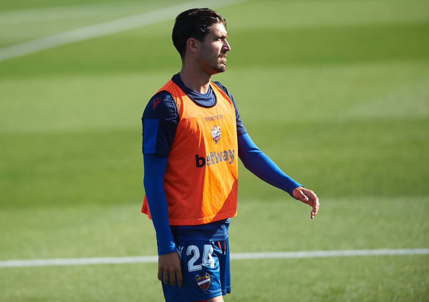 El Levante UD recibe al Sevilla FC, en el partido correspondiente a la jornada 29 de Liga, en el estadio Camilo Cano de La Nucía (Alicante).