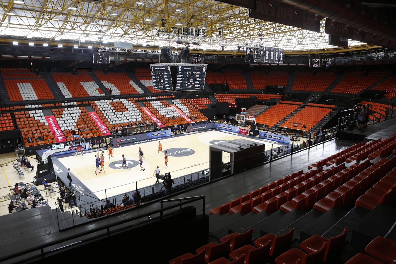 La Fonteta, escenario de la lucha de los mejores equipos de la Liga peleando por el título tras el parón por la pandemia de coronavirus