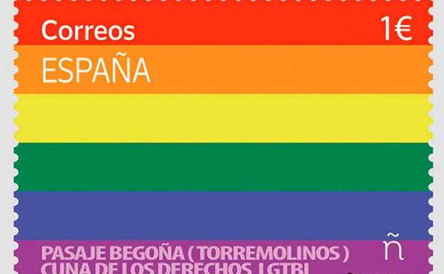 Correos lanza un sello LGTBI y pinta buzones y furgonetas con la bandera arcoíris