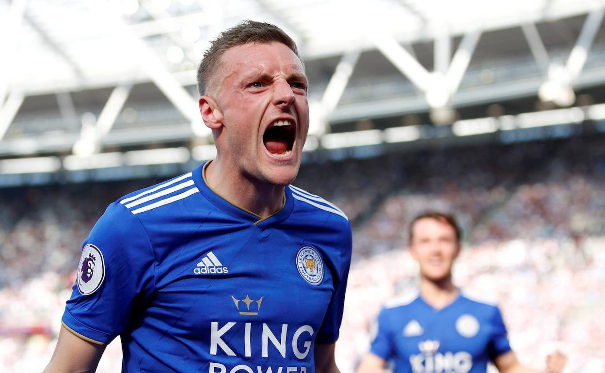 Jamie Vardy, representado por Wasserman, forma parte del Leicester y tiene un valor de 16 millones de euros. 