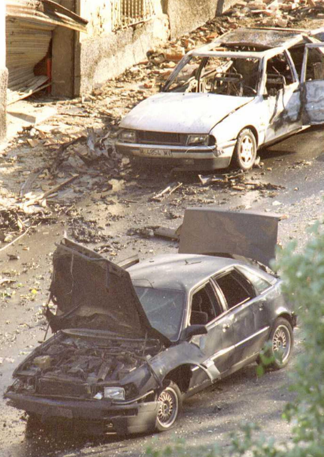 Pujar por un coche a prueba de bombas